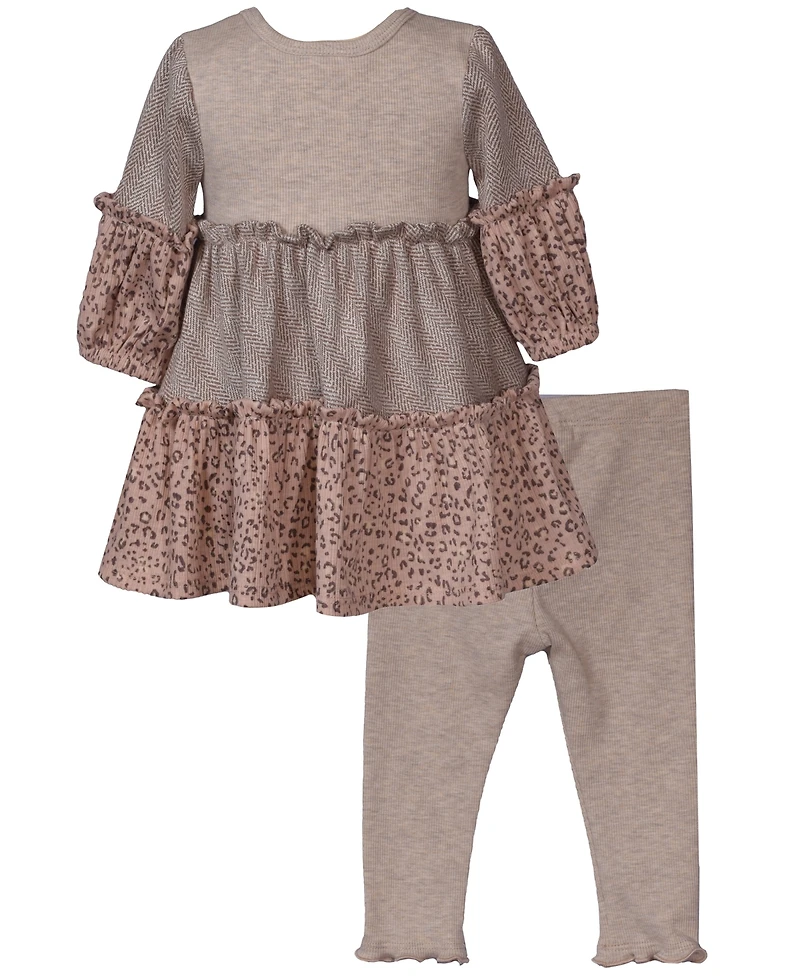 Bonnie Baby Girls Long Sleeve 2-Piece Set
