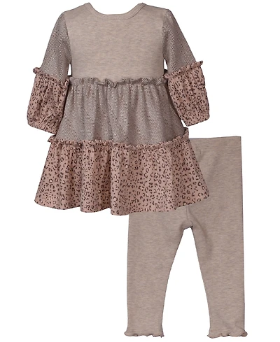 Bonnie Baby Girls Long Sleeve 2-Piece Set