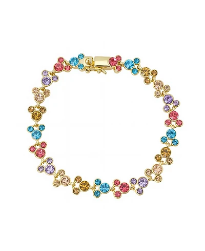 Disney Crystal Mickey Mouse Tennis Bracelet