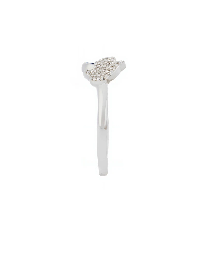 Unwritten Cubic Zirconia Hamsa and Evil Eye Statement Ring