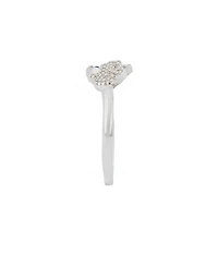 Unwritten Cubic Zirconia Hamsa and Evil Eye Statement Ring