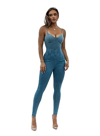 Jluxlabel Women's Alice High Waisted Jeans