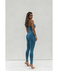 Jluxlabel Women's Alice High Waisted Jeans