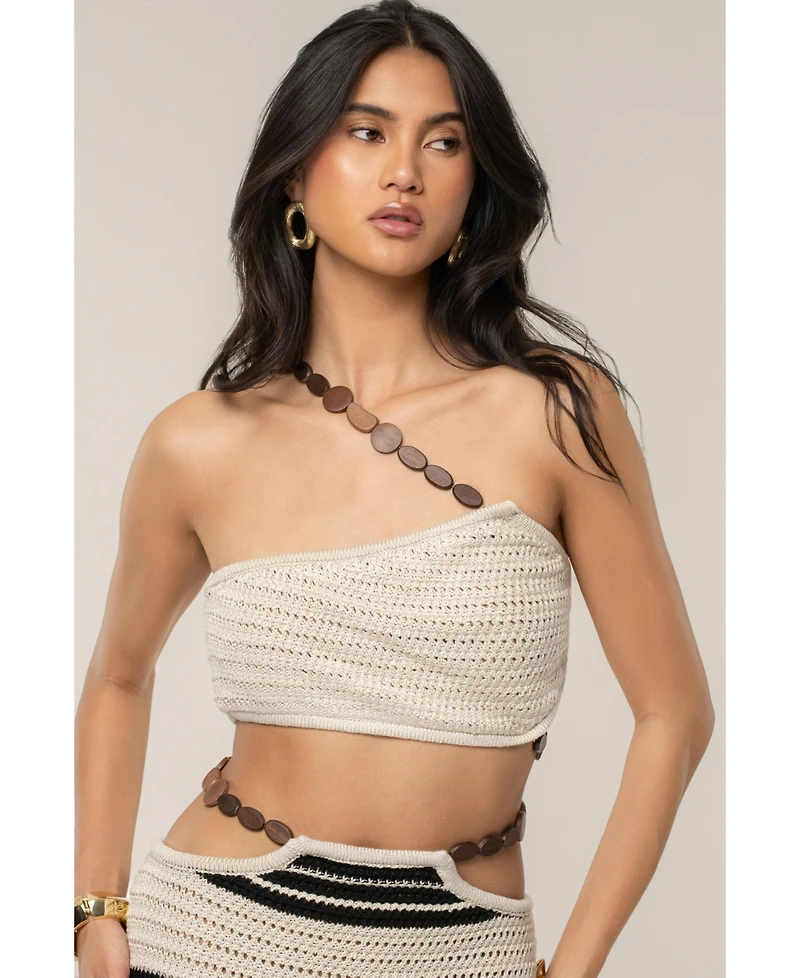 Jluxlabel Women's Isla Crochet Skirt Set