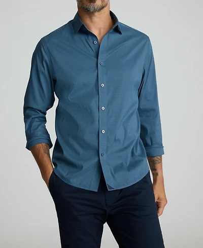 UNTUCKit Men's Slim Fit Wrinkle-Free Kleinwood Button Up Shirt