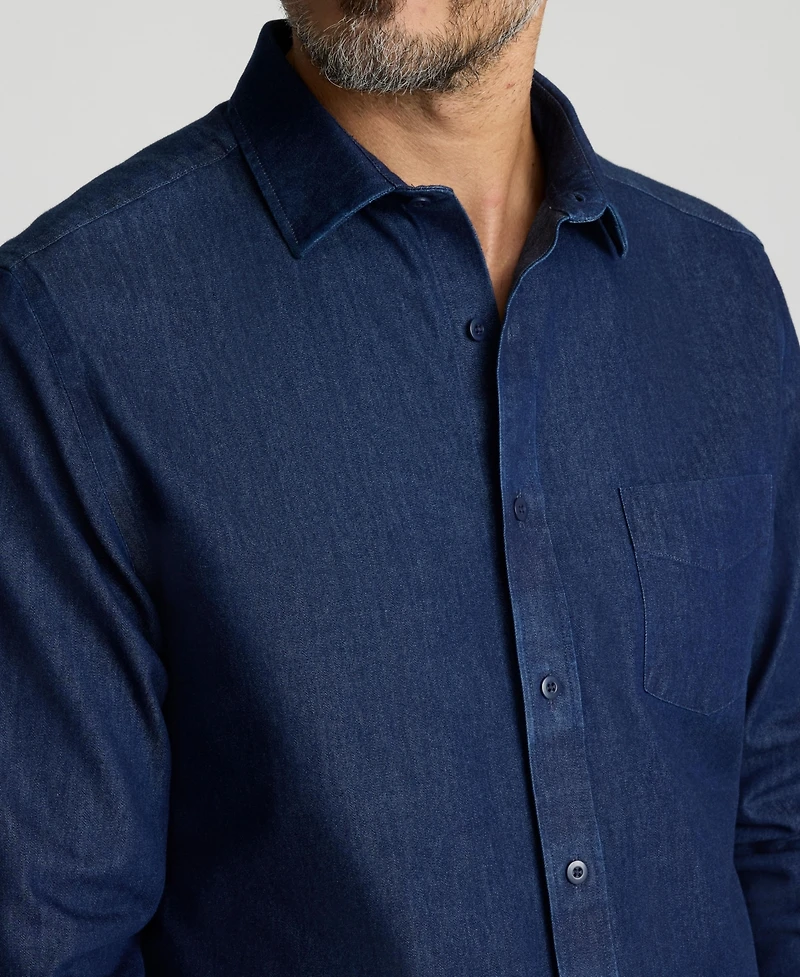 UNTUCKit Men's Slim Fit Wrinkle-Free Cinzano Button Up Shirt