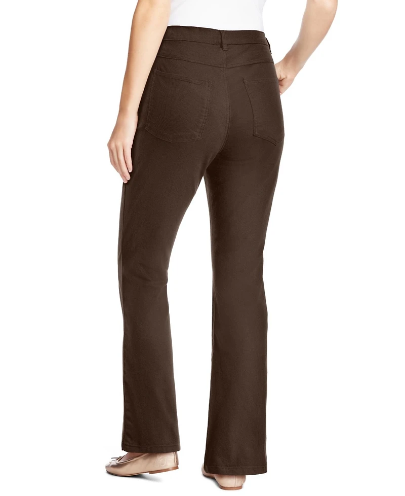 Woman Within Women's Tall Bootcut Stretch Comfort Denim Five-Pocket Jeans