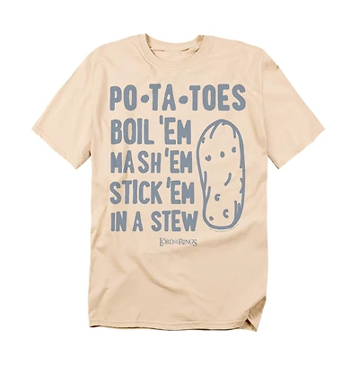 Logovision Men's Lord Of The Rings Taters T-Shirt