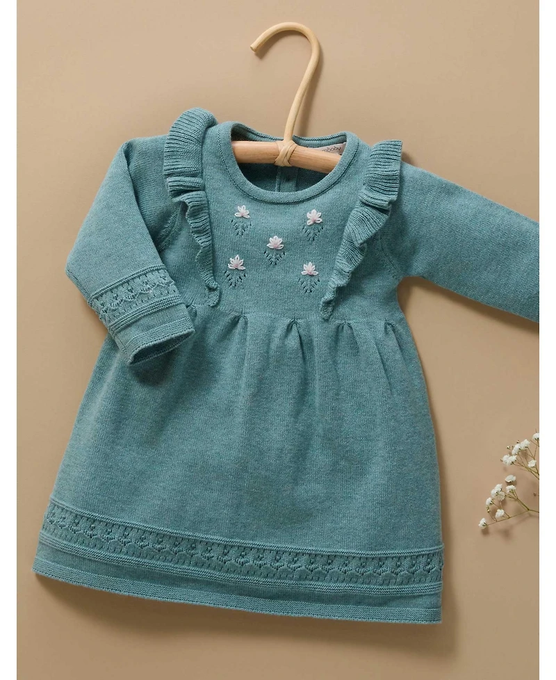 Purebaby Baby Girls Primrose Knitted Dress