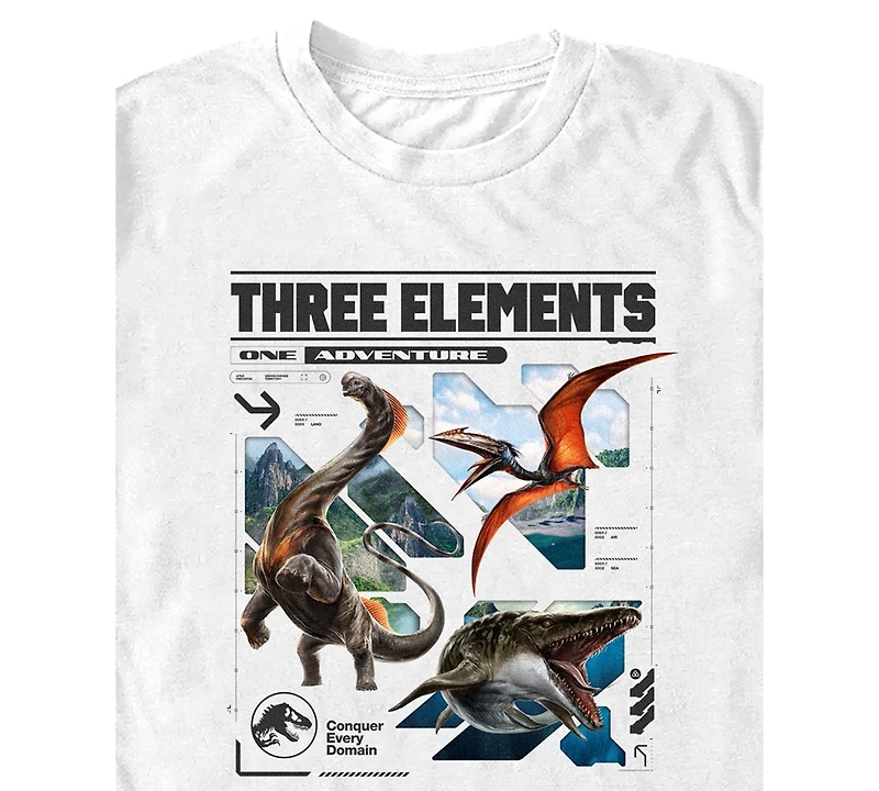 Fifth Sun Men's Jurassic World Rebirth Crewneck T-Shirt