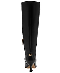 Coach Women's Sculpted C Kitten Heel Boots