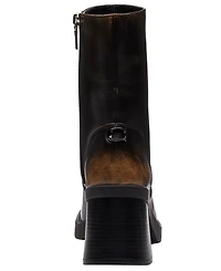 Coach Women's Sculpted C Loved Leather Booties