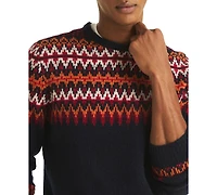 Nautica Men's Fair Isle Patterned Sweater