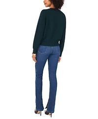 Vince Camuto Women's Raglan Crewneck Cardigan