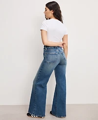 Good American Women's Wide-Leg Jeans