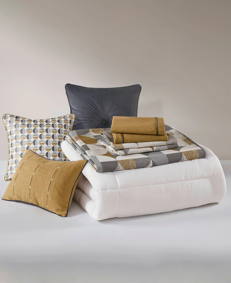Madison Park Signature Cirque Jacquard Oversized Duvet Style 8-Pc. Comforter Set, Queen