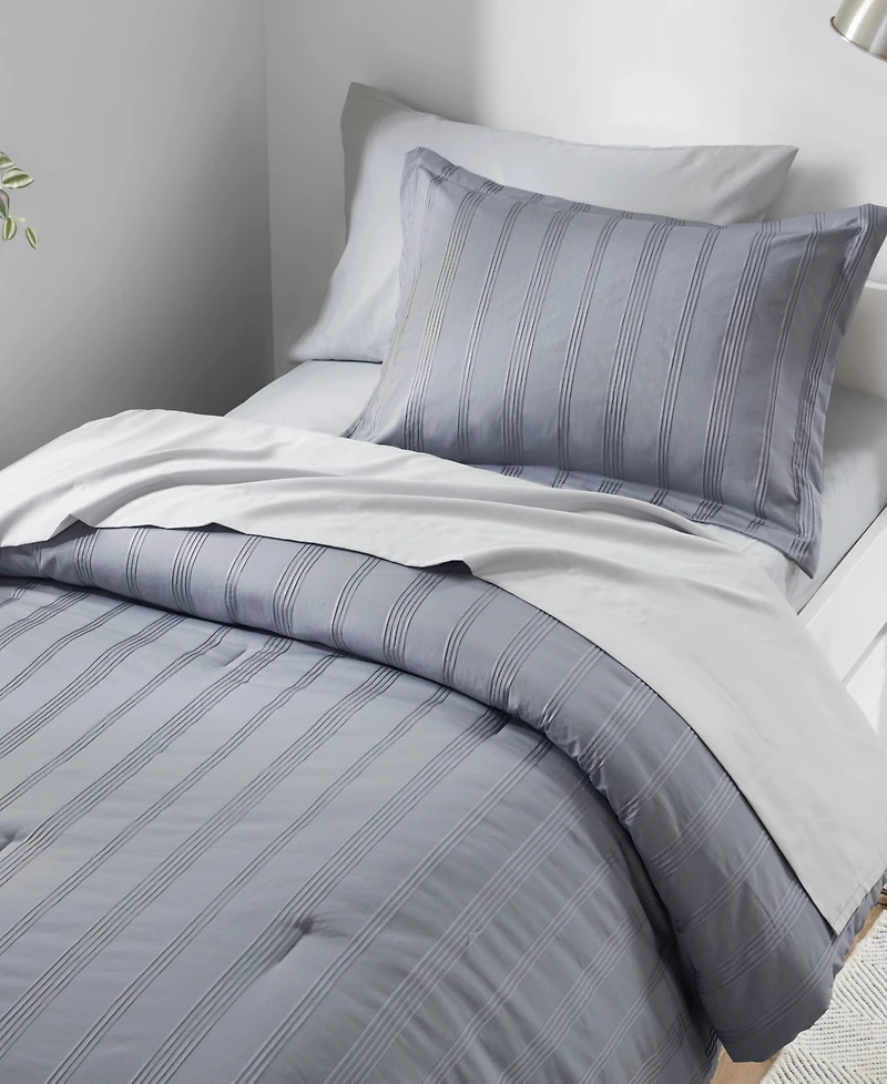 510 Design Logan Woven Striped 5-Pc. Comforter Set, Twin/Twin Xl