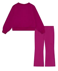 Nike Toddler Girls 2T-4T 2-Piece Wild Warmth Logo Top and Leggings Set