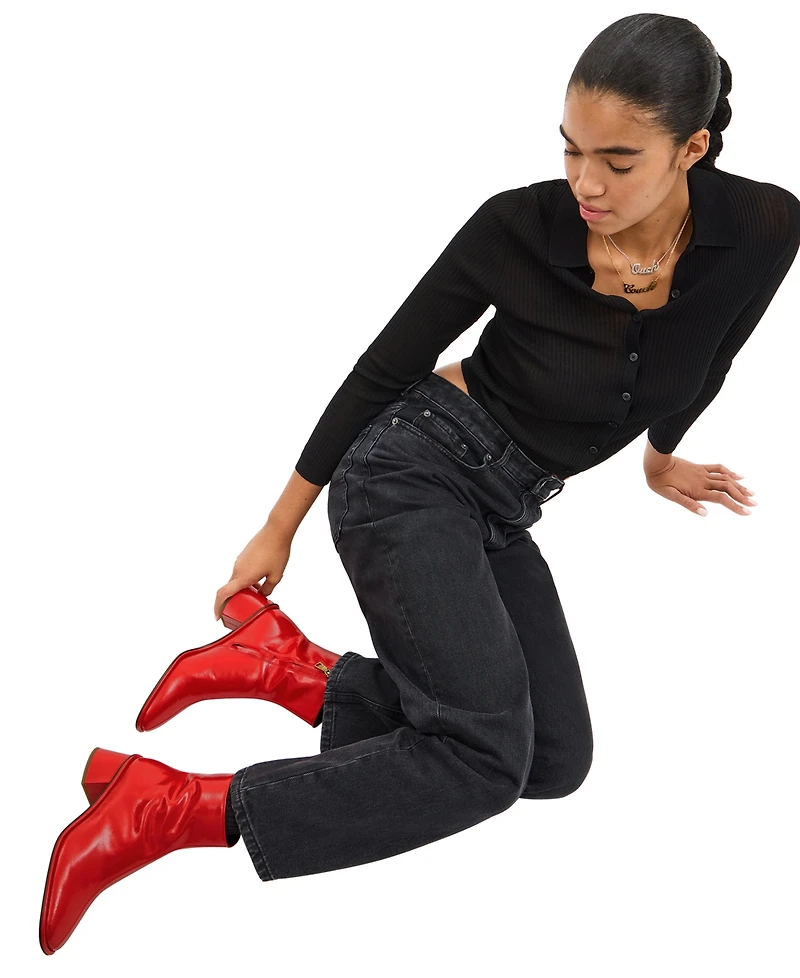 Coach Women's Gigi Pointed Toe Dress Booties