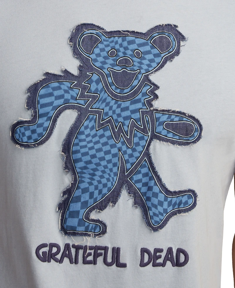 Lucky Brand Men's Grateful Dead Bear Short Sleeve T-Shirt