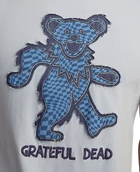 Lucky Brand Men's Grateful Dead Bear Short Sleeve T-Shirt