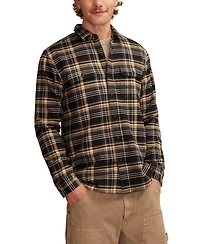 Lucky Brand Men's Cloud Soft Flannel Long Sleeve Shirt