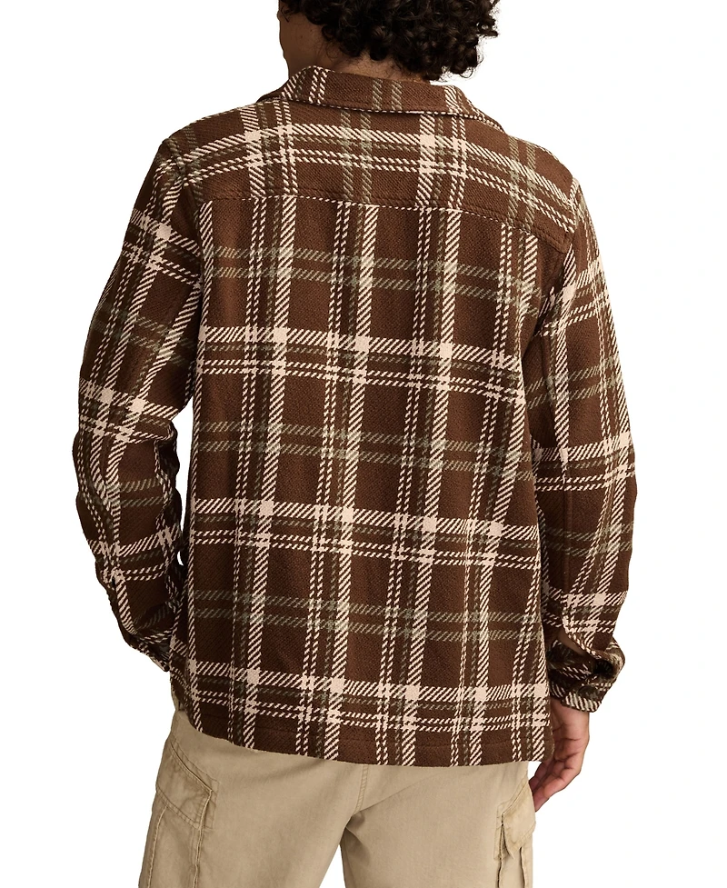 Lucky Brand Men's Twill Shirt Jacket