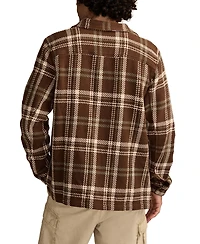 Lucky Brand Men's Twill Shirt Jacket