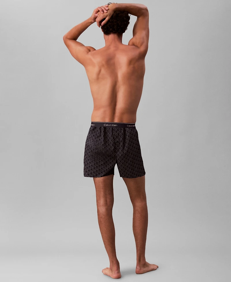 Calvin Klein Men's Striped Boxer