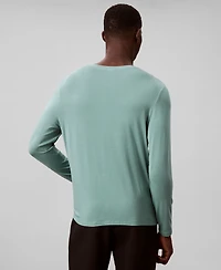 Calvin Klein Men's Henley Neck Sleep Top