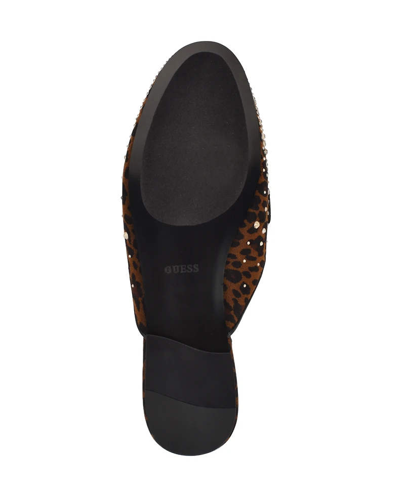 Guess Women's Bommiyaa Embellished Mule Loafers