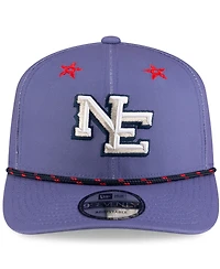 New Era Men's Blue New England Patriots 2025 Nfl Rivalries Sideline 9SEVENTY Adjustable Hat
