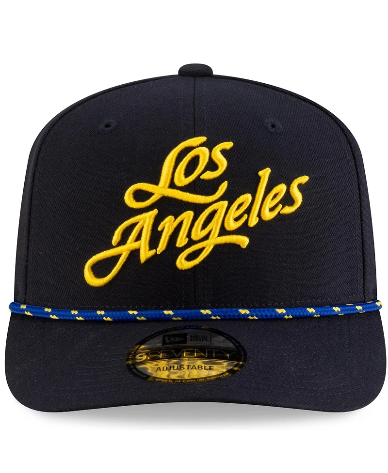 New Era Men's Navy Los Angeles Rams 2025 Nfl Rivalries Sideline 9SEVENTY Adjustable Hat