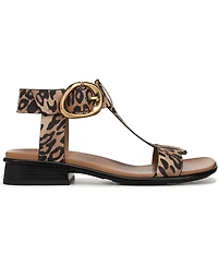 Naturalizer Women's Brandy T-Strap Block Heel Sandals