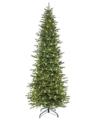 9' Pre-Lit Slim Balsam Fir Tree with 700 Color Select Led Lights, 5285 Tips