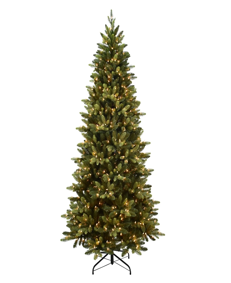 Puleo 6.5FT Pre-Lit Slim Washington Spruce Tree