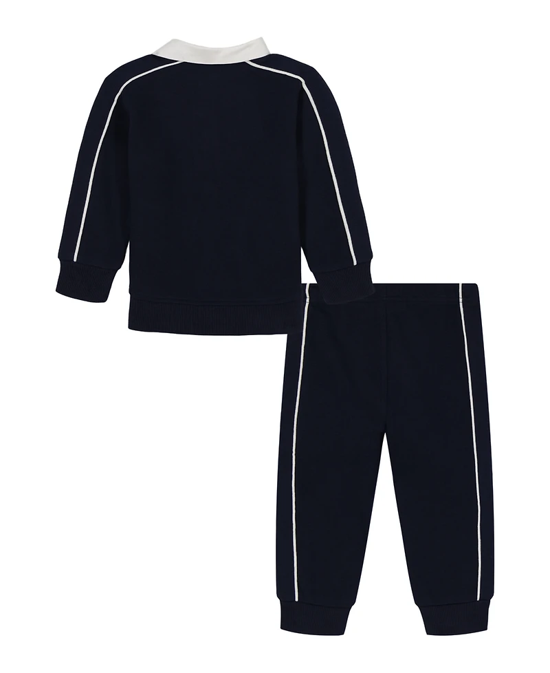 Tommy Hilfiger Baby Boys 2-Piece Polo Shirt and Pants Set