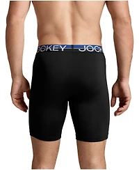 Jockey Men's 2-Pack Infinite Cool Long Leg Boxer Briefs
