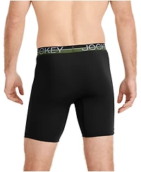 Jockey Men's 2-Pack Infinite Cool Long Leg Boxer Briefs