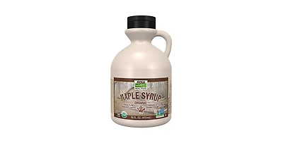 Now Foods Maple Syrup Grade A ,Dark Color, 16 Oz