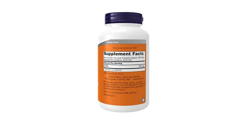 Now Foods Gaba Powder ,6 Oz