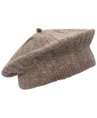 Lauren Ralph Lauren Women's Herringbone Knit Beret Hat