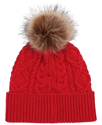 Lauren Ralph Lauren Direct Embroidery Cable Beanie Hat