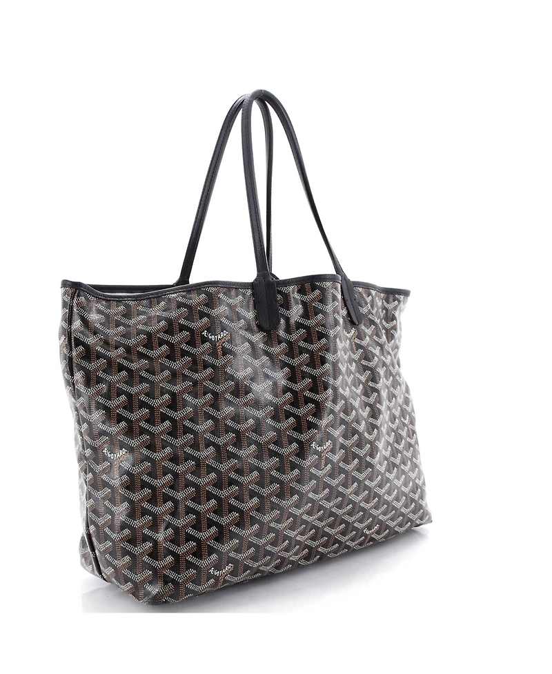 Pre-Owned Goyard Pm Saint Louis Tote Coated Canvas