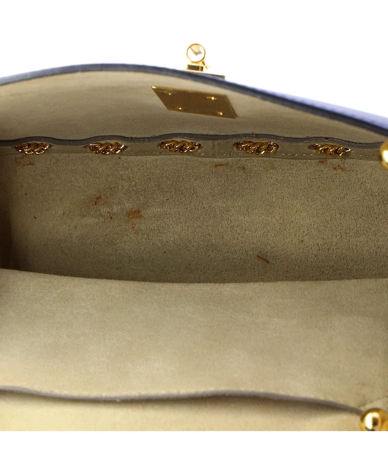Pre-Owned Chloe Small Drew Crossbody Bag Chain Embellished Leather