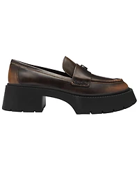 Coach Women's Leah Platform Lug Sole Loafers