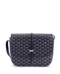 Pre-Owned Goyard Mm Belvedere Ii Messenger Bag Coated Canvas