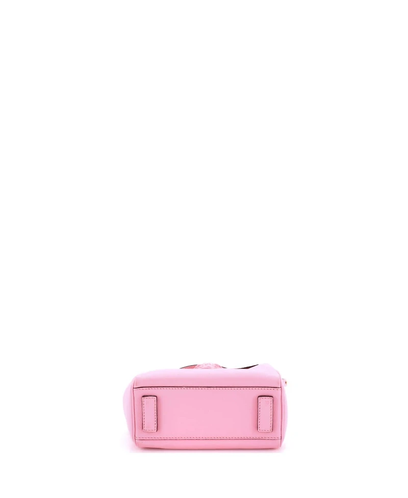 Pre-Owned Versace Small La Medusa Top Handle Bag Leather