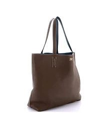 Pre-Owned Hermes 36 Double Sens Tote Clemence and Swift