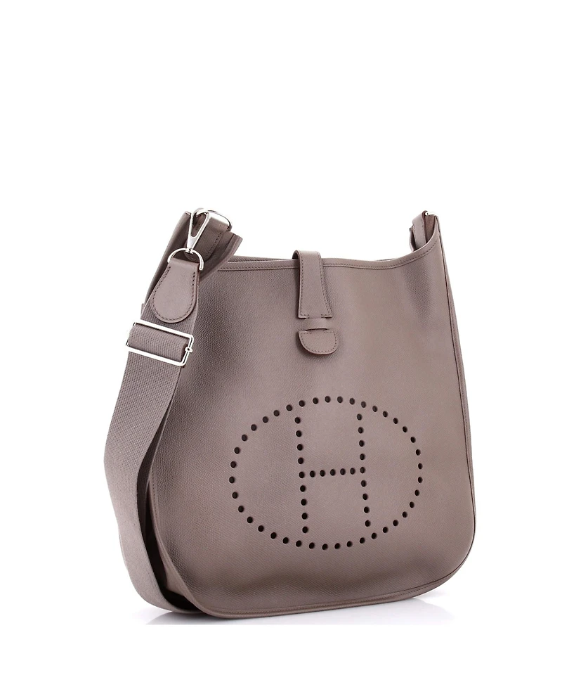 Pre-Owned Hermes Gm Evelyne Bag Gen Iii Epsom